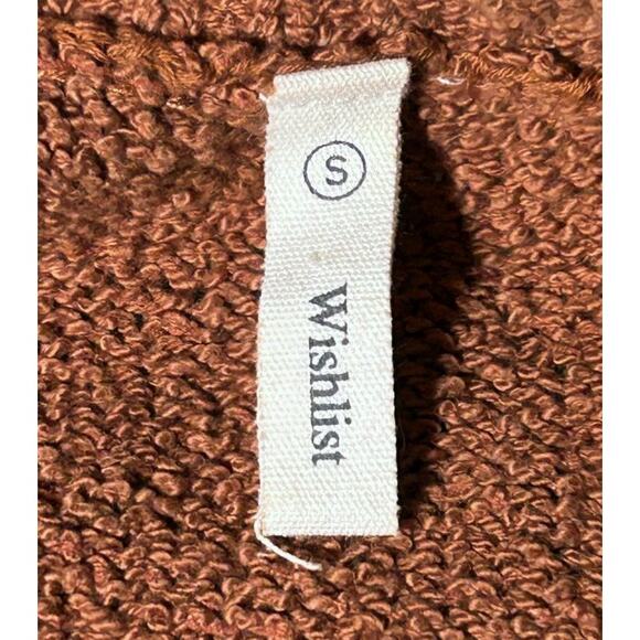 Wishlist Crew Neck Oversized Knit Brown Sweater Small - Picture 5 of 6